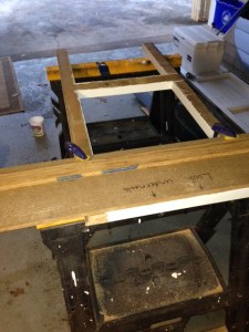 Circular saw cutoff jig